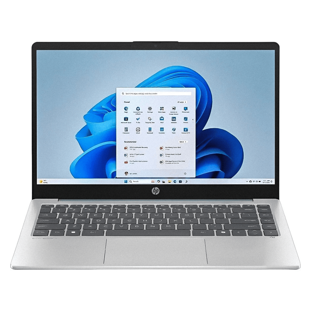 Notebook HP 14-EM0002WM 14" AMD Athlon Silver 7120 128GB UFS 4GB RAM - Azul