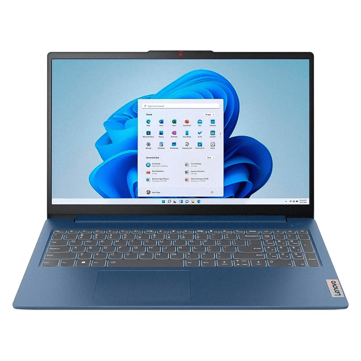 Notebook Lenovo IdeaPad Slim 3 82XB00BMUS 15.6" Intel Core i3-N305 256GB SSD 8GB